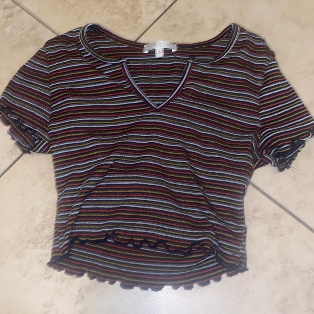 striped, size small kids shirt